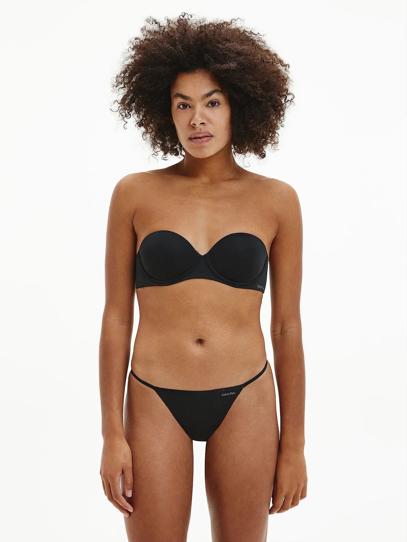 CALVIN KLEIN | Push Up BH Strapless black | 